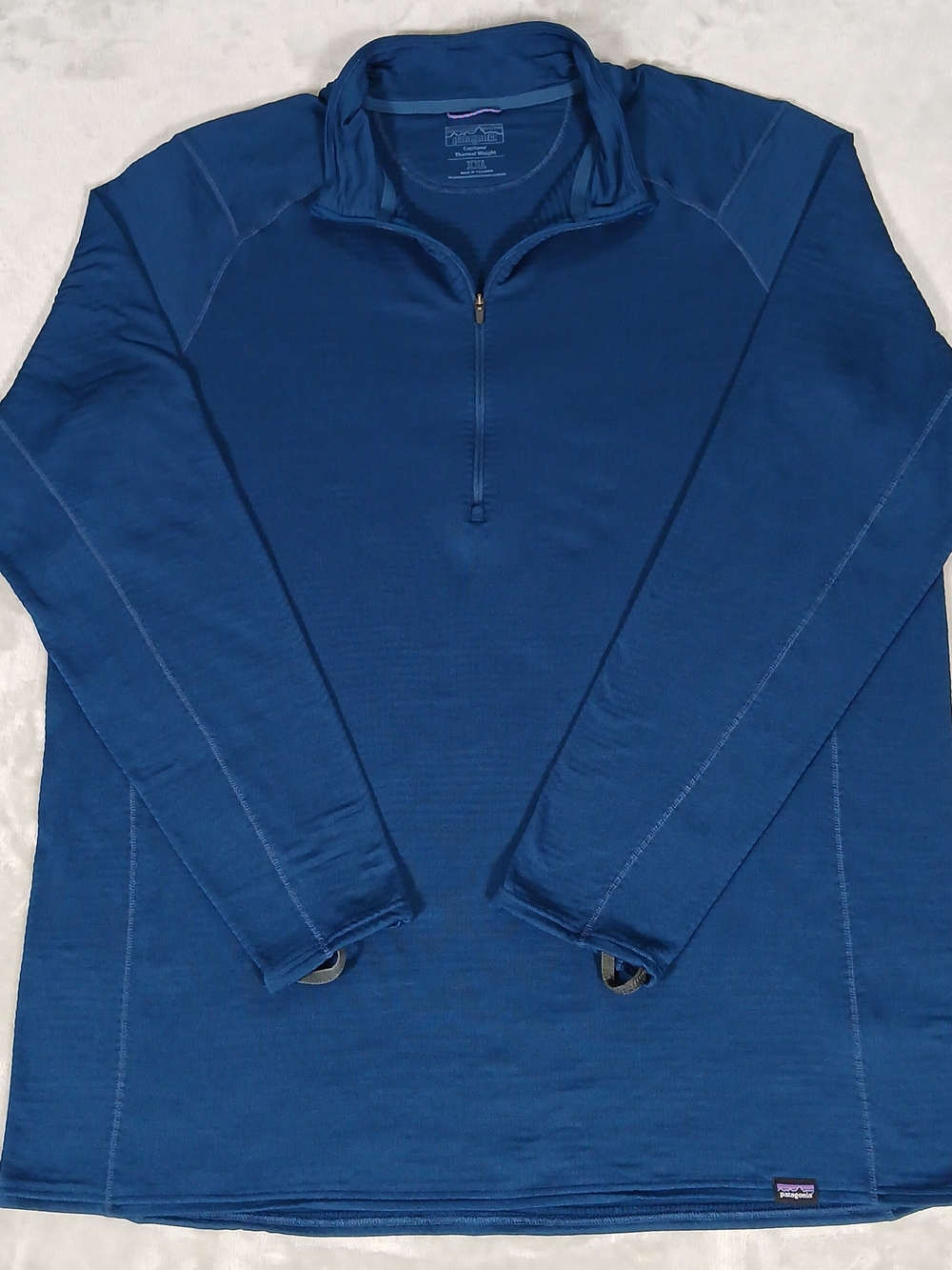 Patagonia Capilene Thermal Weight Base Layer XXL Men's Zip Neck Pullover